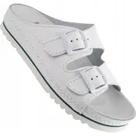 Pohodlné nazouváky Scholl AIR BAG Bílé 45