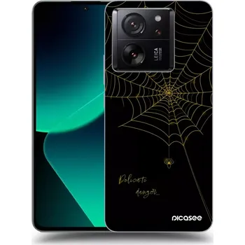 Pouzdro na mobilní telefon Picasee silikonový průhledný obal pro Xiaomi 13T - Delicate danger