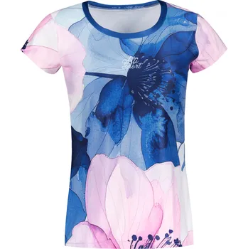 Dámské volnočasové triko premium ALTISPORT VOJ/ALW117TR06 MODRÁ/RŮŽOVÁ XXXL