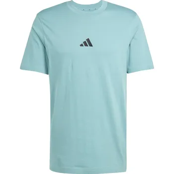 Pánské tričko Tričko adidas Powder Teal SL 8379990 S