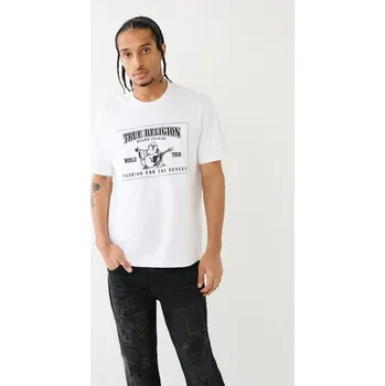 Pánské tričko Tričko True Religion Optic White 3683590 XS