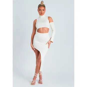 Dámská sukně Missy Empire Cream 5719623 6 (2XS)