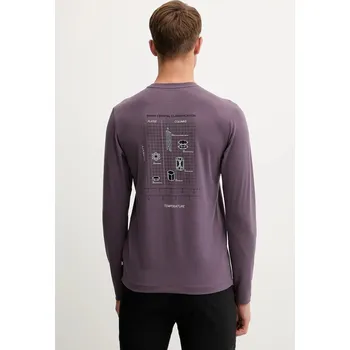 Sportovní tričko s dlouhým rukávem Helly Hansen SKOG 63407 fialová 49X, vel. M