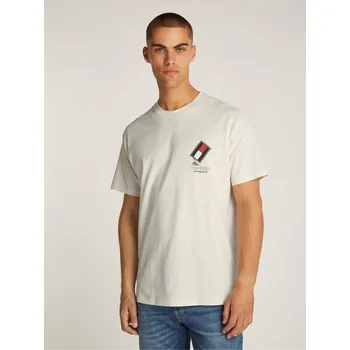 Pánské tričko Tričko Tommy Jeans Ancient White 4672045 2XL