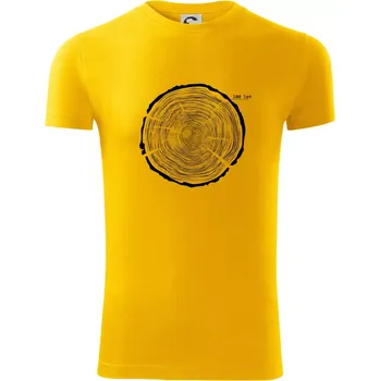 Letokruhy - 100 - Viper FIT - Pánské zůžené tričko - M ( Žlutá )