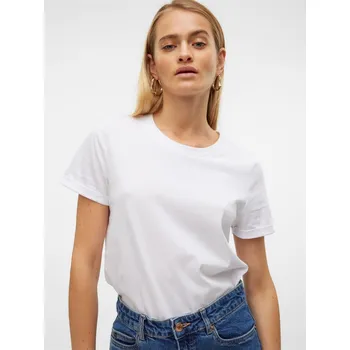 Dámské tričko Tričko Vero Moda Bright White 7455613 8