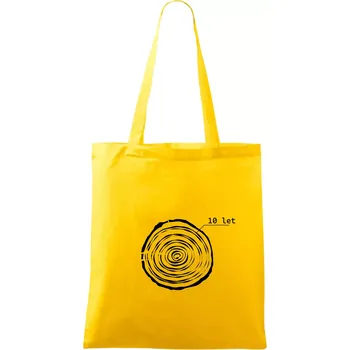 Letokruhy - 10 - Taška bavlněná - 42 x 38 cm ( Žlutá )