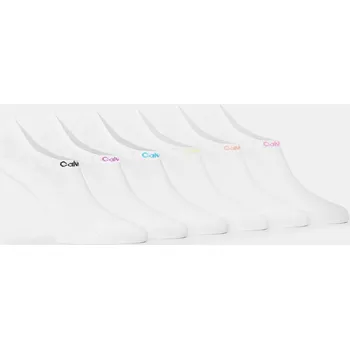 Dámské oblečení Ponožky Calvin Klein White 6726615 Ladies 4-8