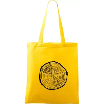 Letokruhy 25 bez věku - Taška bavlněná - 42 x 38 cm ( Žlutá )