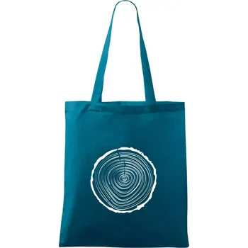 Letokruhy 20 bez věku - Taška bavlněná - 42 x 38 cm ( Petrolejová )