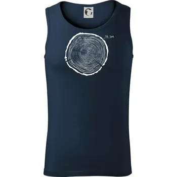 Letokruhy - 75 - Tílko pánské Core - XL ( Námořní modrá (velmi tmavá - téměř černá) )