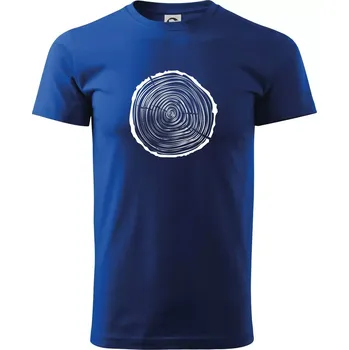 Letokruhy 25 bez věku - Triko extra velké (5-8XL) - 8XL ( Královská modrá )