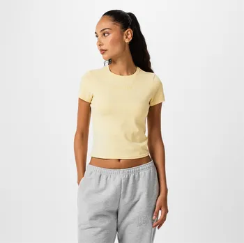 Dámské tričko Tričko Jack Wills Butter Yellow 5058728 8 (XS)