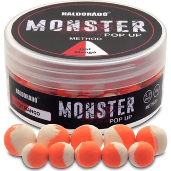 Haldorádó Plovoucí Boilie Pop-Up Method Monster 30 g 9 +11 mm - Hot Mango