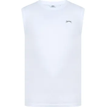 Pánské tílko Tričko Slazenger White 637868 XL