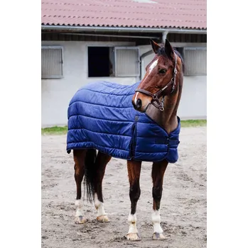 Deka pro koně EQUITHÈME Liner Classic Equithème, 300 g, navy Délka zad: 155 cm