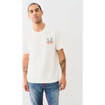 Pánské tričko Tričko True Religion Winter White 8661219 S