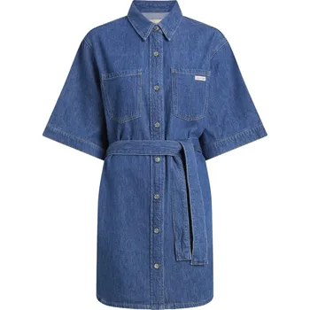Dámské šaty Šaty Calvin Klein Jeans Denim Medium 7341242 14 (L)