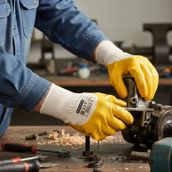 Pracovní oblečení Procera Rukavice X-CITAN Velikost 7 žlutá