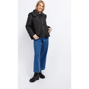 Dámská vesta Bunda Little Mistress Black 4058592 16 (XL)