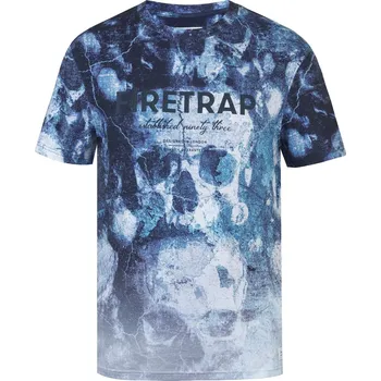 Pánská móda Tričko Firetrap Navy Skull 6131482 2XL