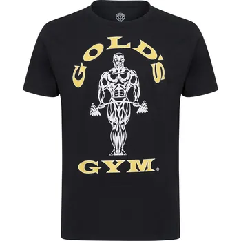 Pánské tričko Tričko Golds Gym Black 4778023 Medium