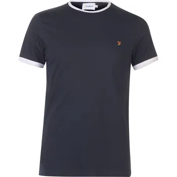 Pánské tričko Tričko Farah Navy 412 6138586 X Large