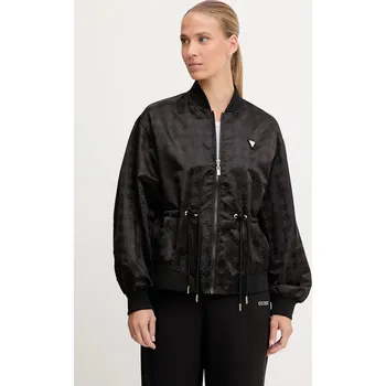 Pánský bomber Bomber bunda Guess AOP V5YL11.WHFU0 černá 99X, vel. XS