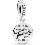 Pandora Stříbrný přívěsek pro nejlepší kamarádky 798124EN16 + 2 měsíce na vrácení zboží