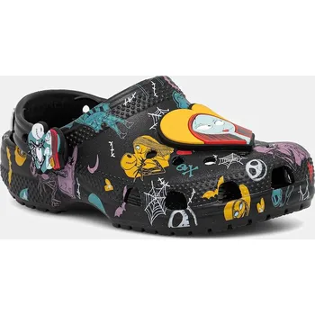 Dámská móda Dětské pantofle Crocs CROCS CLASSIC NIGHTMARE MULTI CLOG 211420.CROCS.CLASSIC.NI černá 99X, EUR 34/35