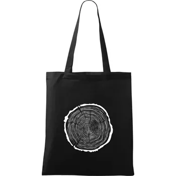 Letokruhy 70 bez věku - Taška bavlněná - 42 x 38 cm ( Černá )