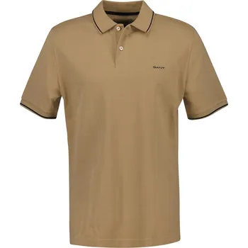 Pánské tričko Tričko Gant Warm Khaki 371587 S