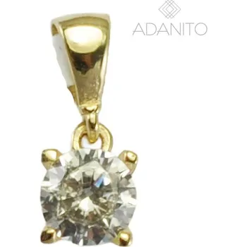 Přívěsek Zlatý přívěsek se zirkonem