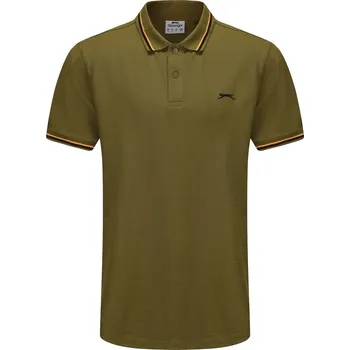 Pánské tričko Tričko Slazenger Khaki 5117372 L
