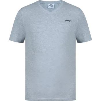 Pánské tričko Tričko Slazenger Grey Marl 9430554 M