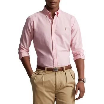 Pánská móda Košile Polo Ralph Lauren BSR Pink 5176083 2XL