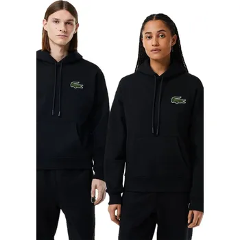 Pánská mikina Mikina LACOSTE Black 5568875 2XS