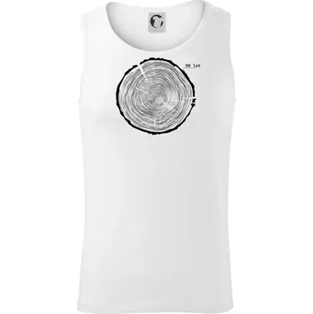 Letokruhy - 90 - Tílko pánské Core - L ( Bílá )