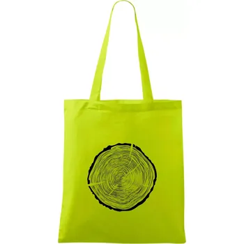 Letokruhy 55 bez věku - Taška bavlněná - 42 x 38 cm ( Limetková )