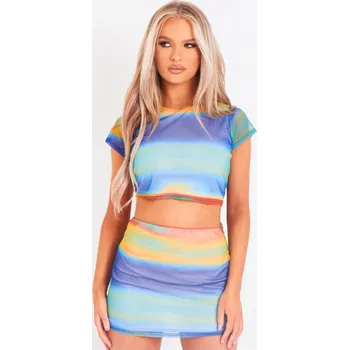 Dámská sukně Missy Empire Blue 7938184 10 (S)