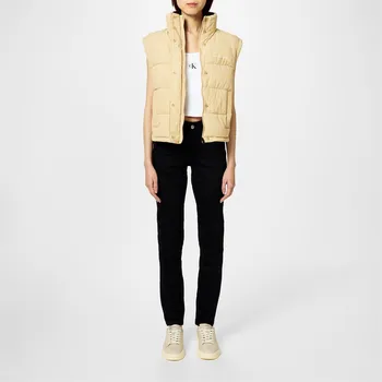 Dámská vesta Vesta Calvin Klein Jeans Warm Sand 6642113 14 (L)