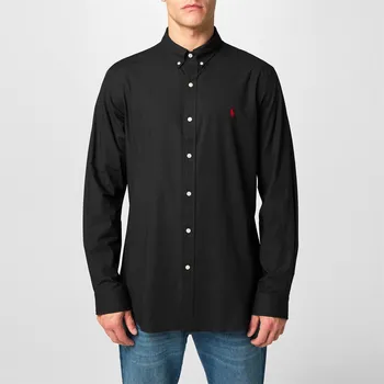 Pánská košile Košile Polo Ralph Lauren Polo Black 7014231 L