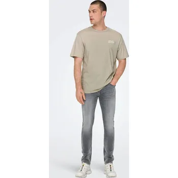 Pánské džíny Džíny Only MGrey Denim 9996688 31W L