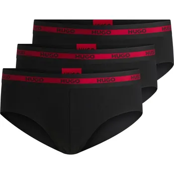 Pánské spodní prádlo Boxerky Hugo Black 9123996 2X Large