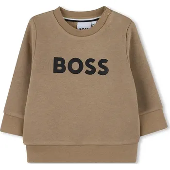 Kojenecká mikina BOSS J52458.86.94 hnědá 82X, vel. 86