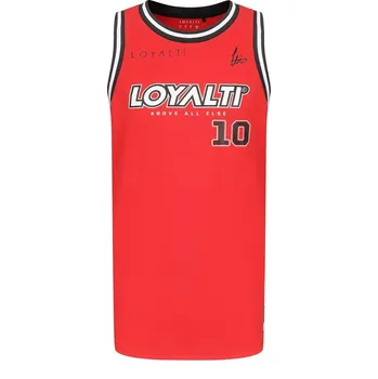 Pánské tílko Tričko Loyalti Red 7518501 Small