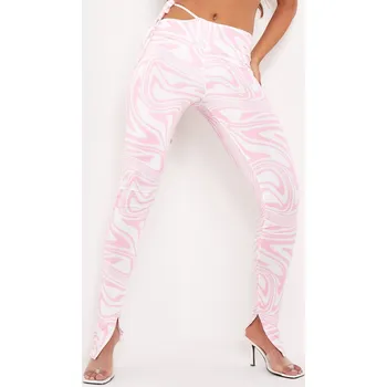 Dámské kalhoty Missy Empire Pink 4029008 10 (S)