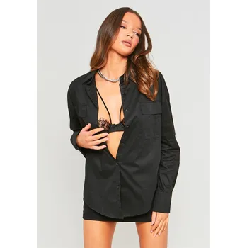 Dámská košile Šaty Missy Empire Black 7183295 12 (M)