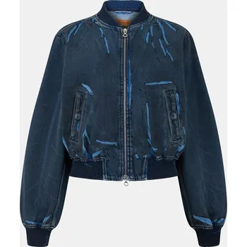 Dámská vesta Bunda Diesel Blue Denim 9207624 14