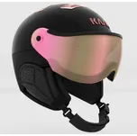 Prémiová lyžařská helma KASK Chrome Photo Visor Black s fotochromatickým štítem Černá 54 cm